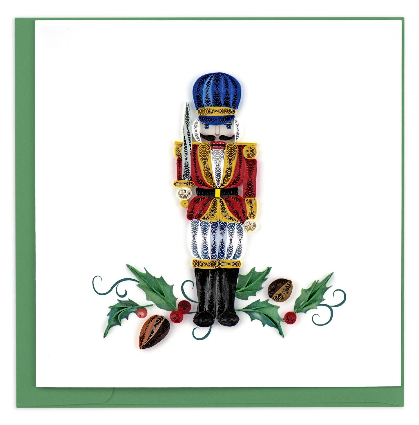 Quilled Greeting Card, "Nutcracker"