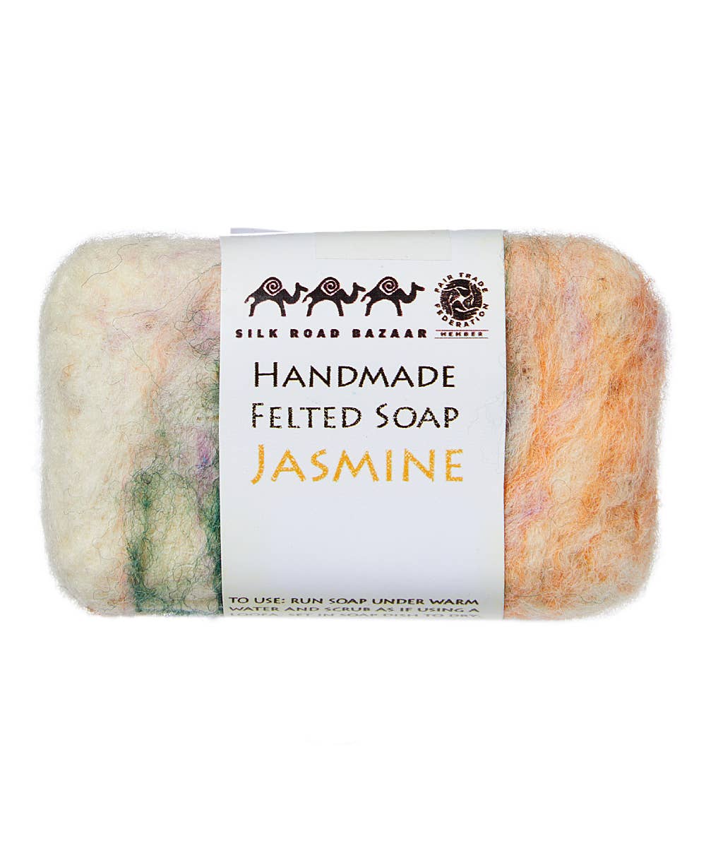 Felted Soap, Jasmine