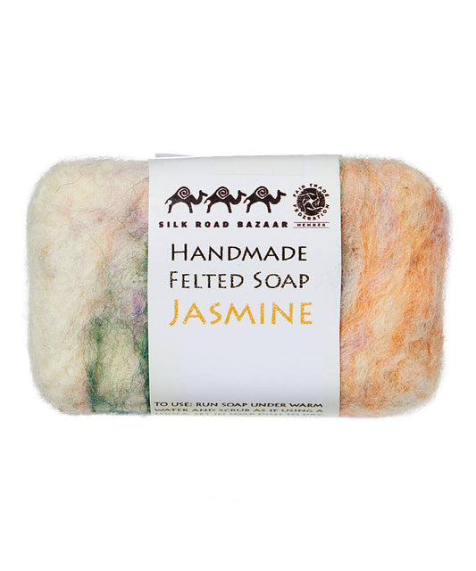 Felted Soap, Jasmine