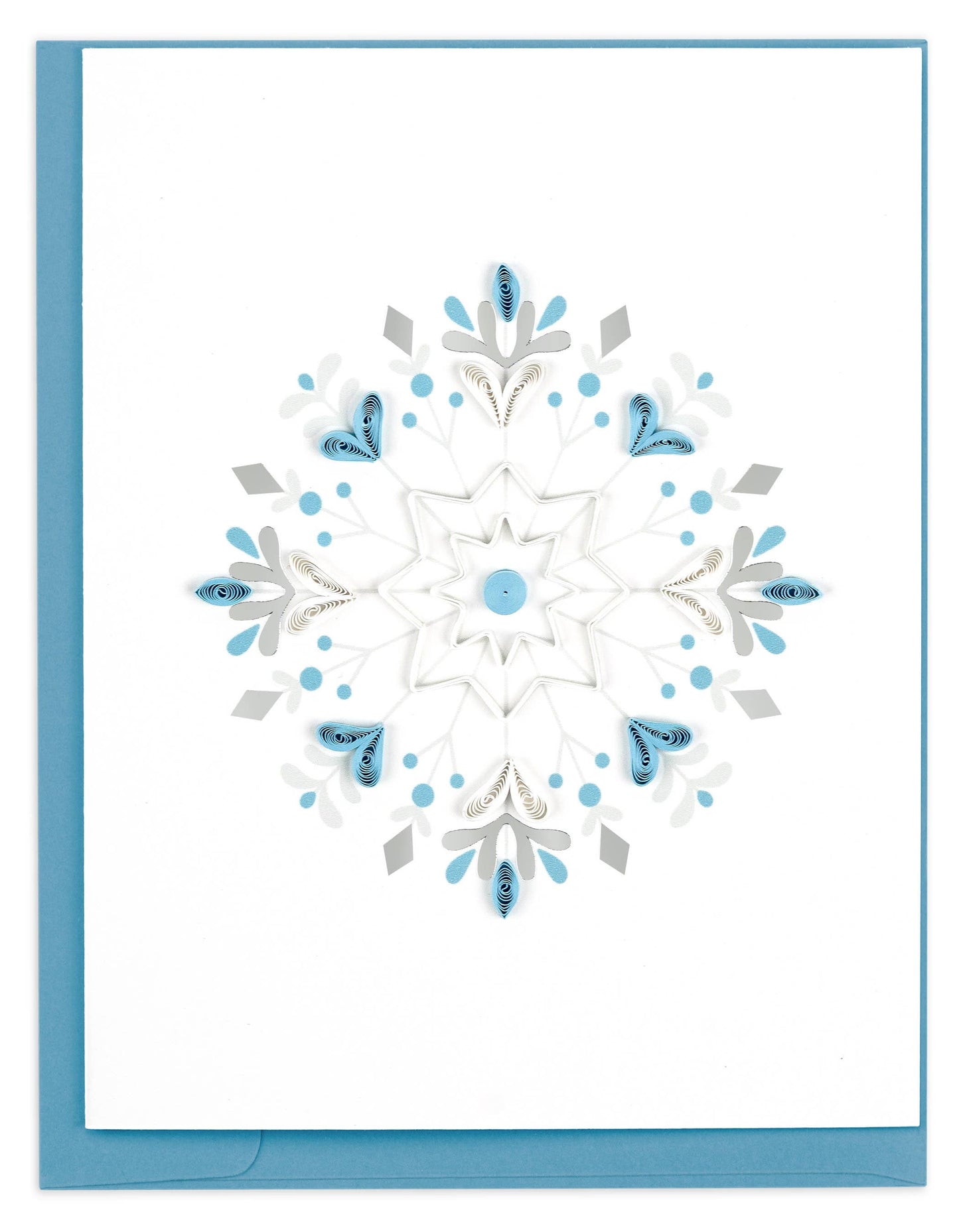 Quilled Note Card Box Set - Snowflakes