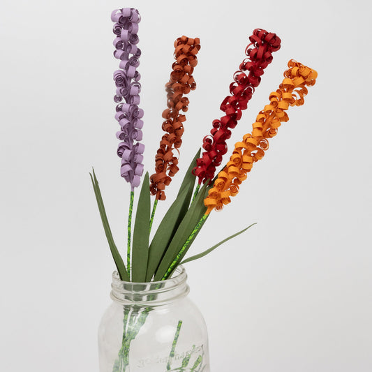 Flower lilac M/4 ppr/wr 21.25L orng/pprl/rd/rust