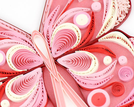 Quilled Greeting Card, "Joy to Life"