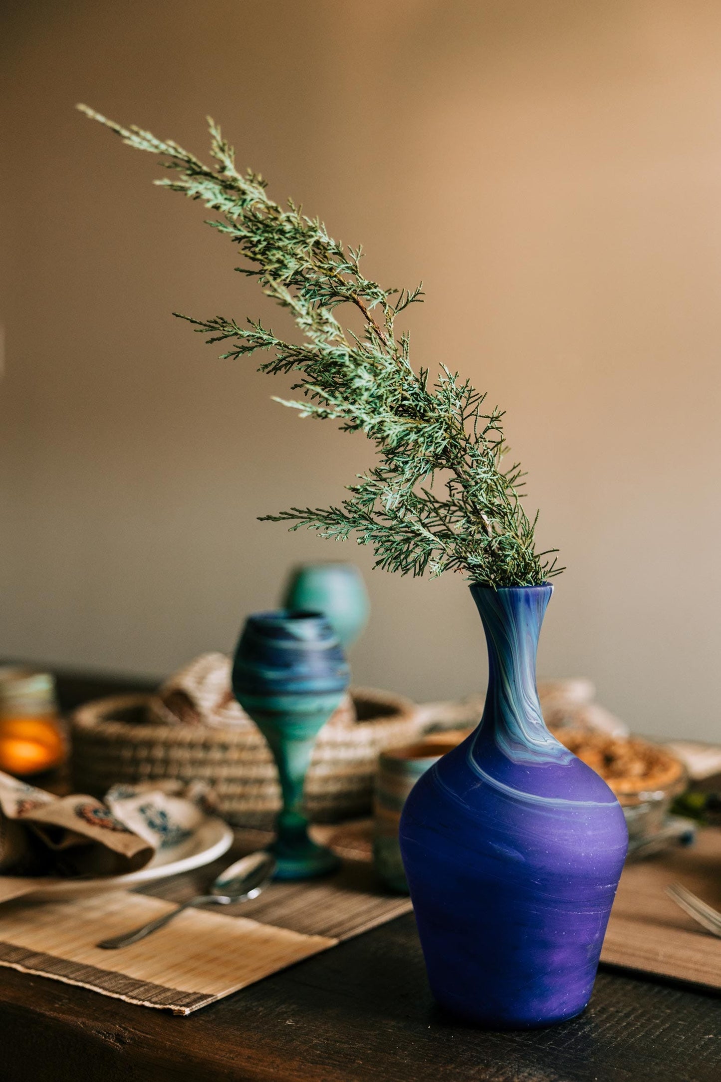 Phoenician Glass Decanter