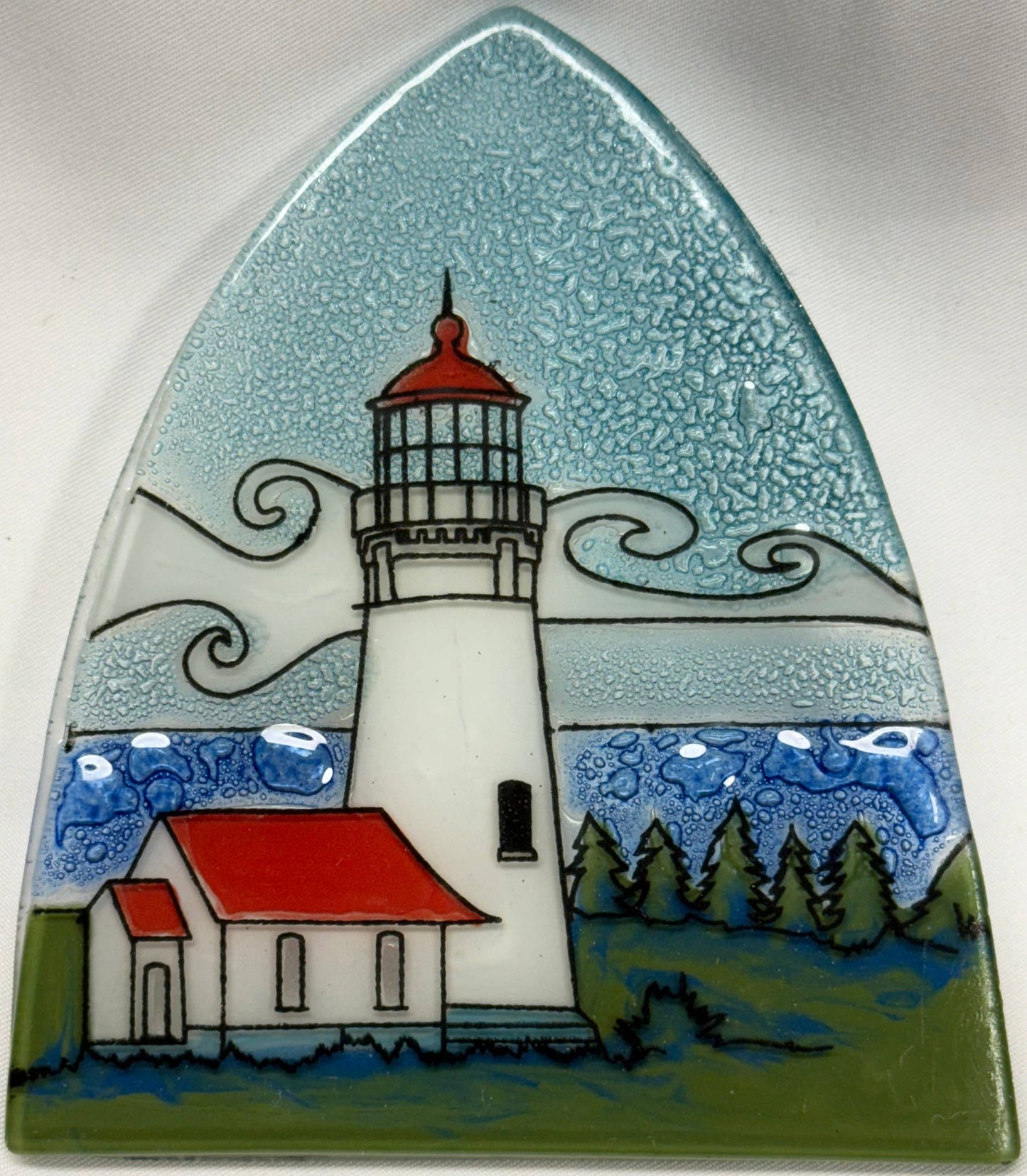 Glass Night Light - Lighthouse