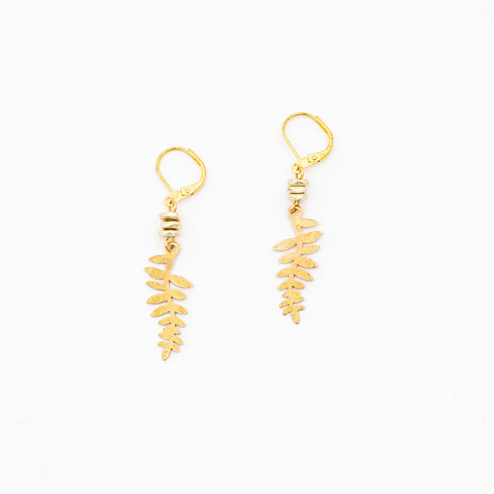 Fern Frond Earring