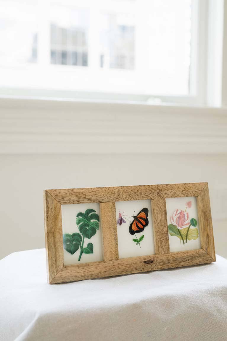 Triple Quilled Enclosure Frame
