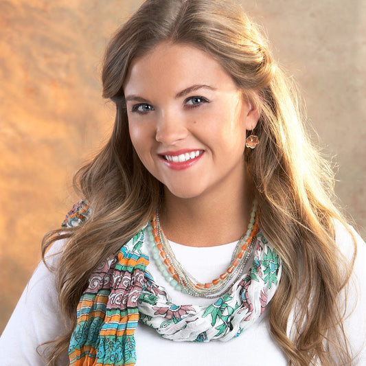 Earrings 3D flower plated copper .75D cppr/silv