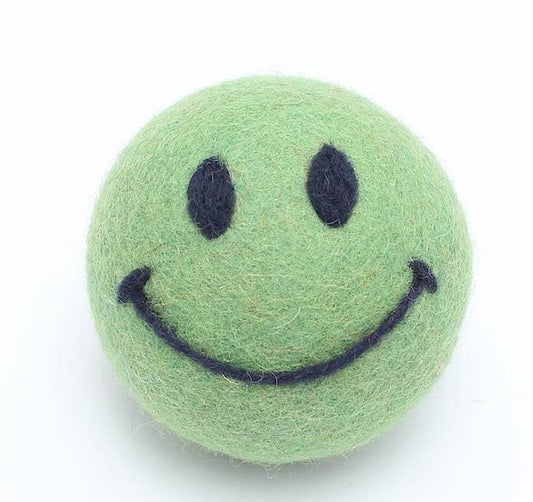 Eco Wool Dryer Balls, "Smiley Faces"