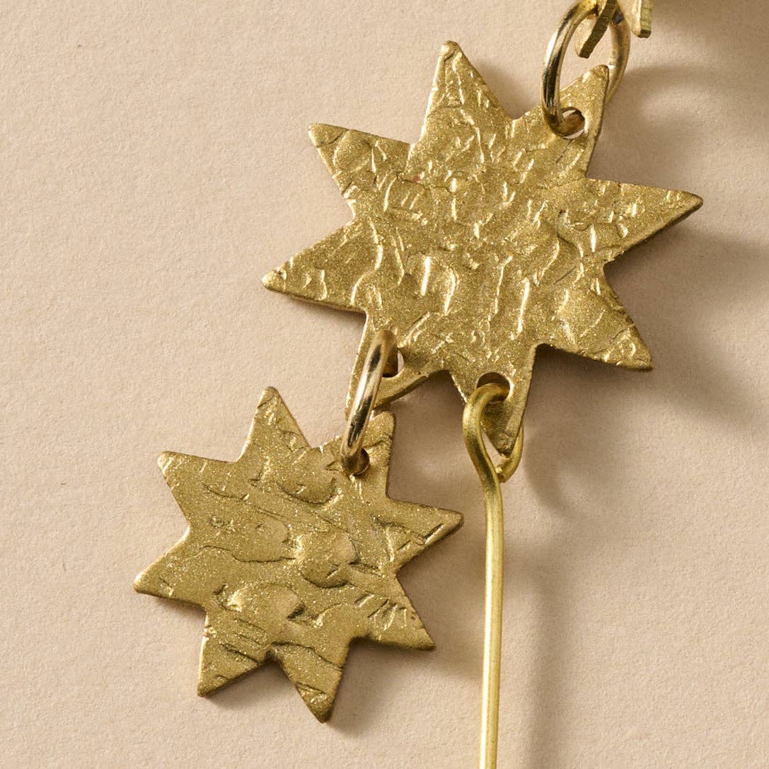 Girana Star Shower Post Earrings