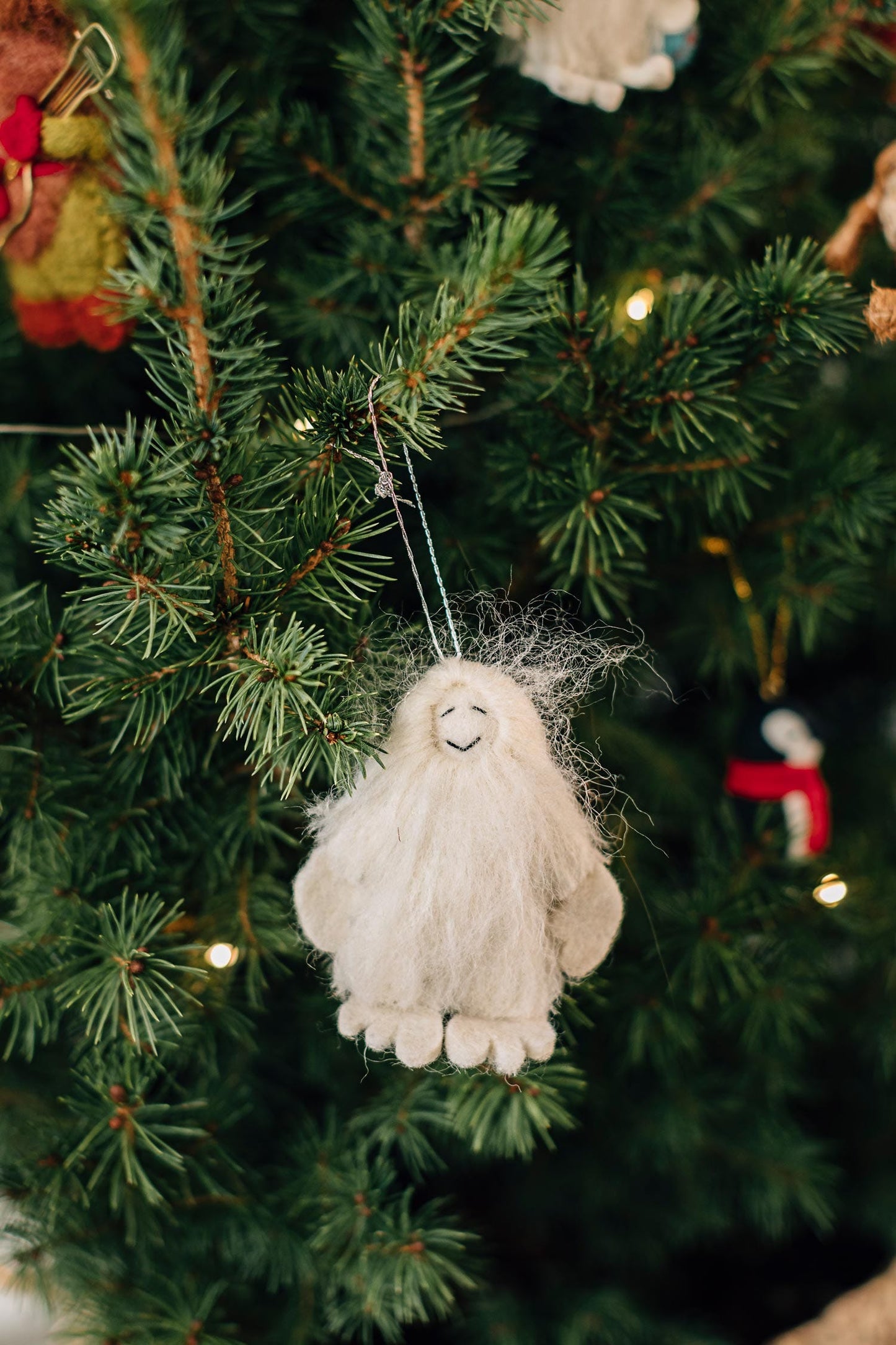 Ornament, "Snow Yeti"