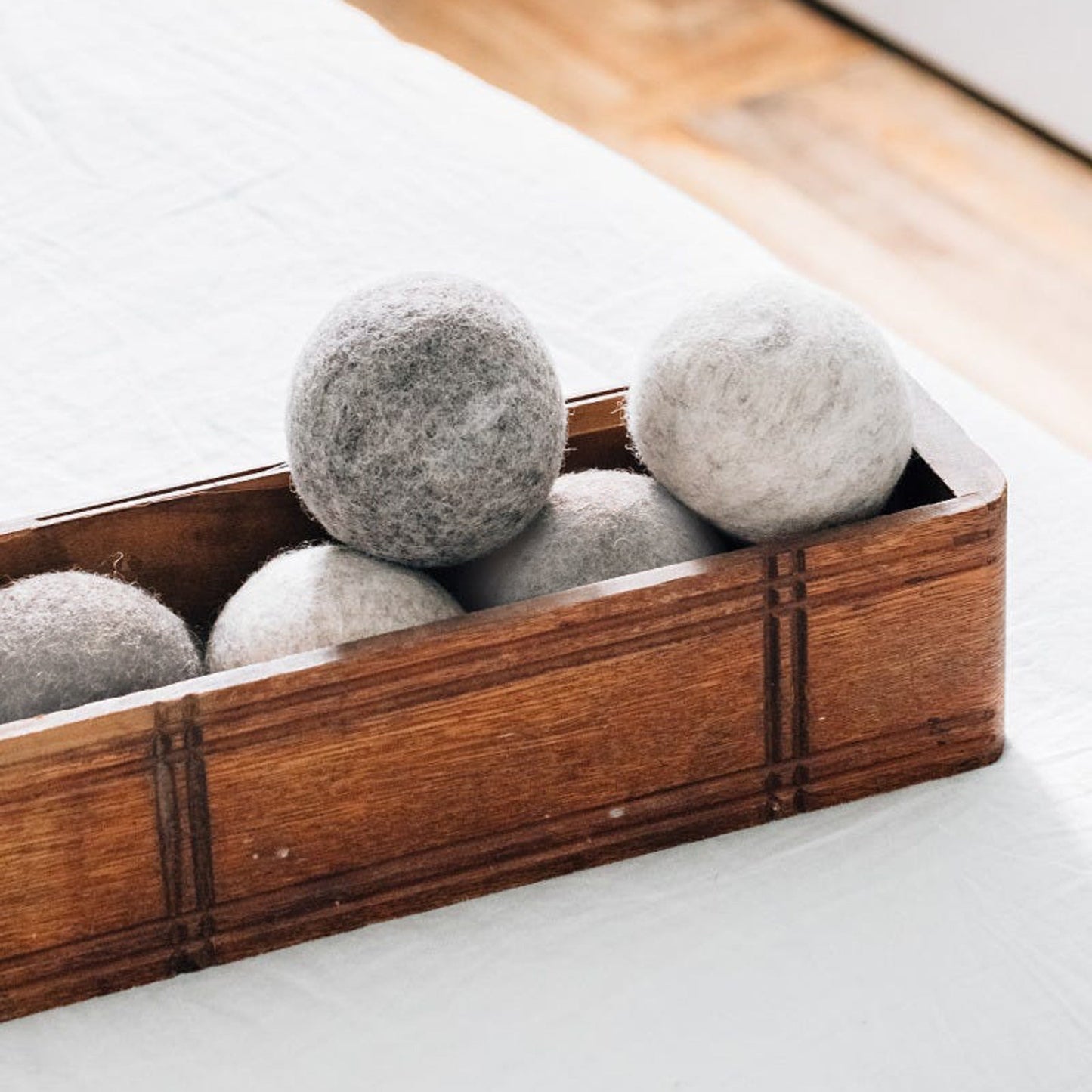 Eco Wool Dryer Balls, "Undecorated"