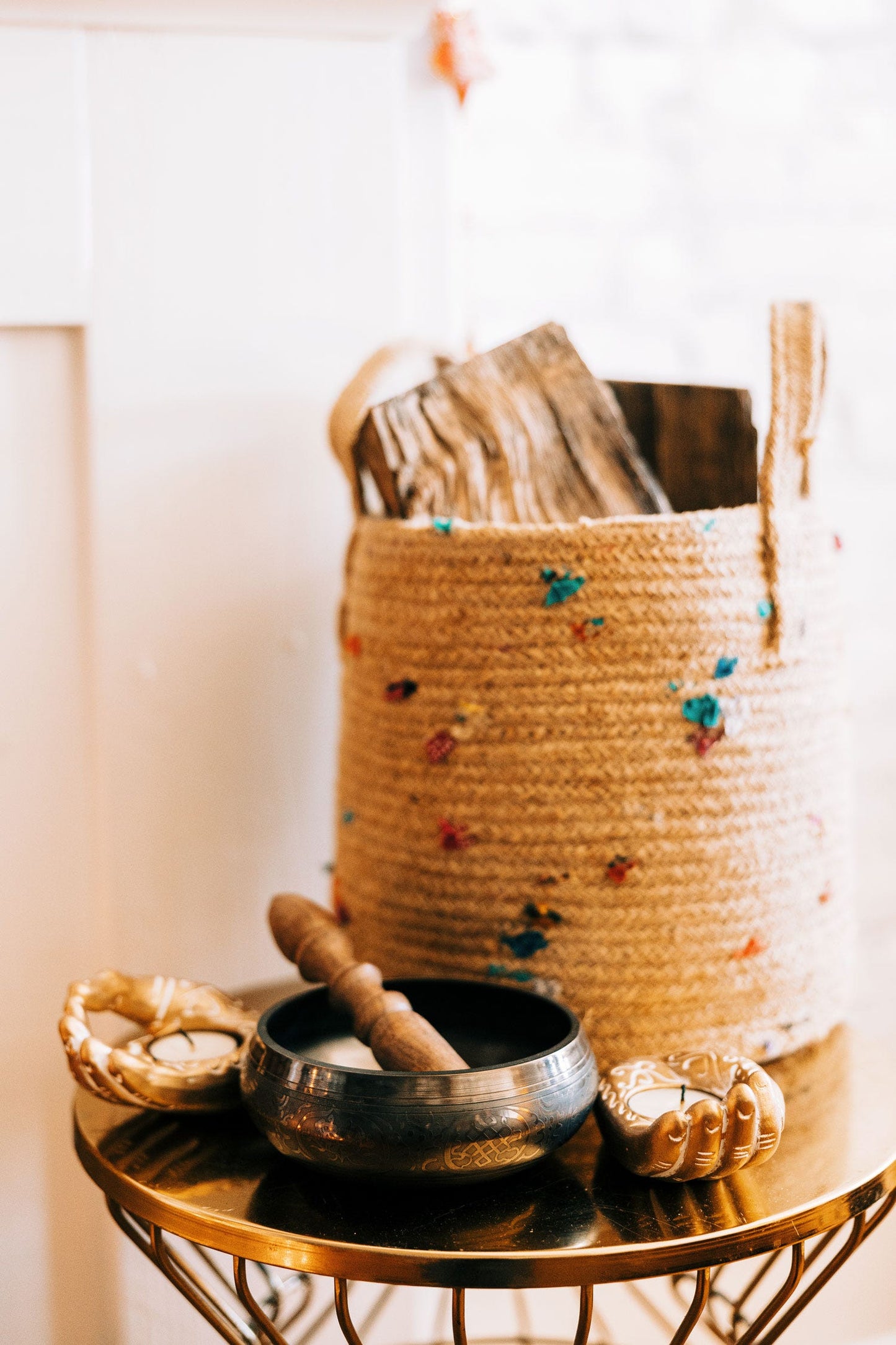 Singing Bowl, "Ashtamangal", 6"