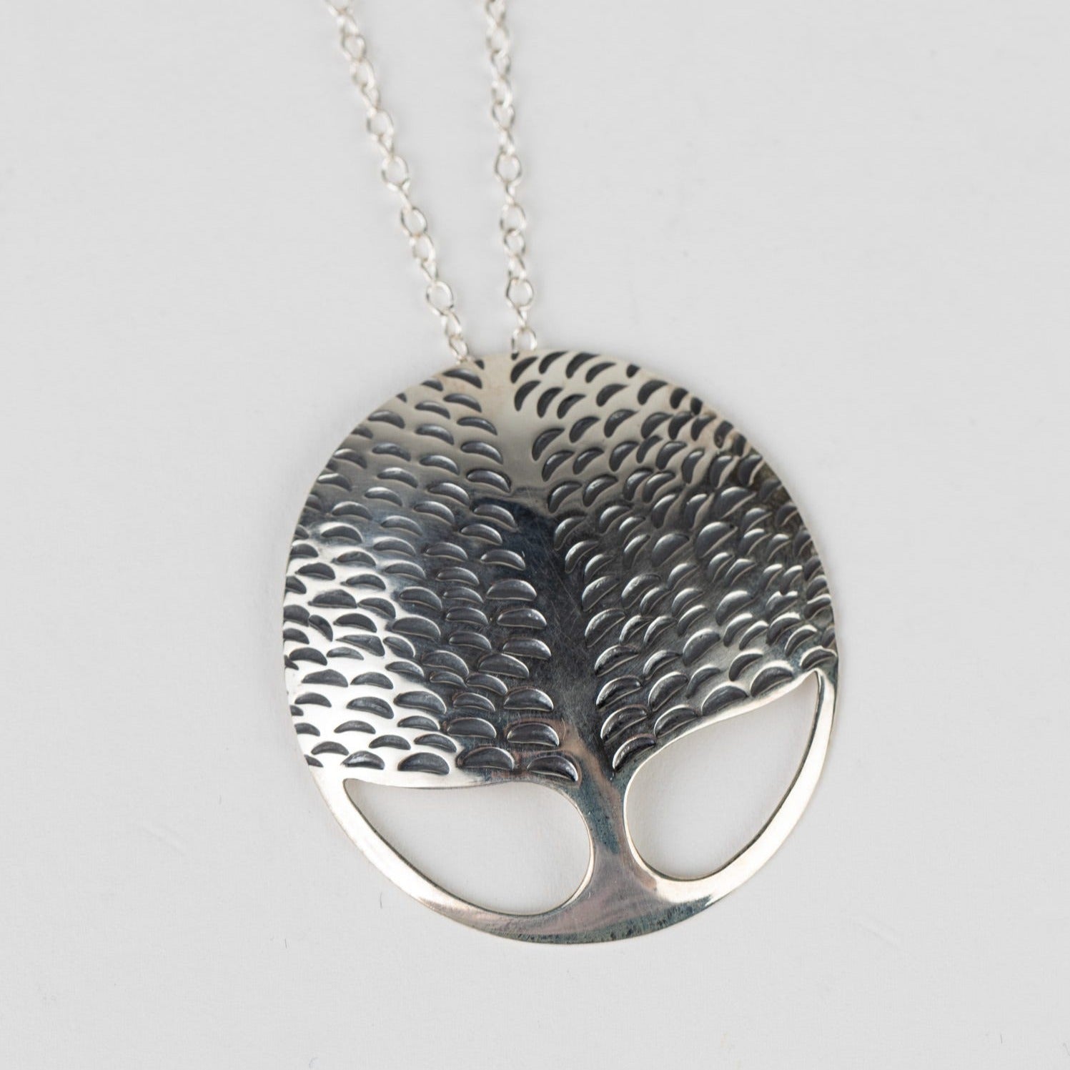 Necklace tree canopy pend strlg 20L/1.5D silver