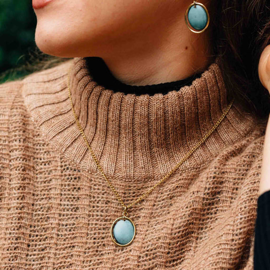 Azulos Pendant Necklace - Default Title (6109550)