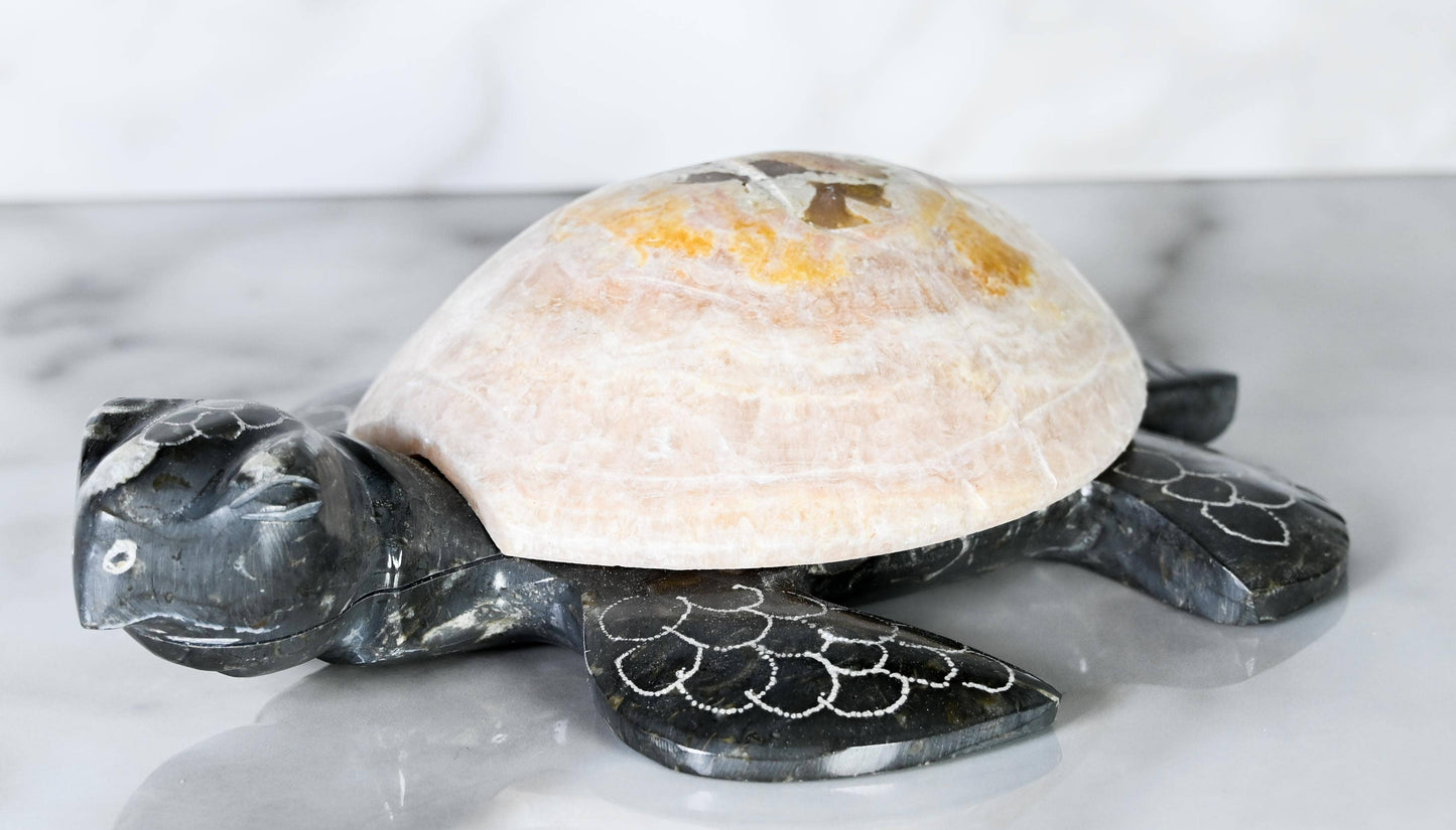 Marble Turtle 6.5"
