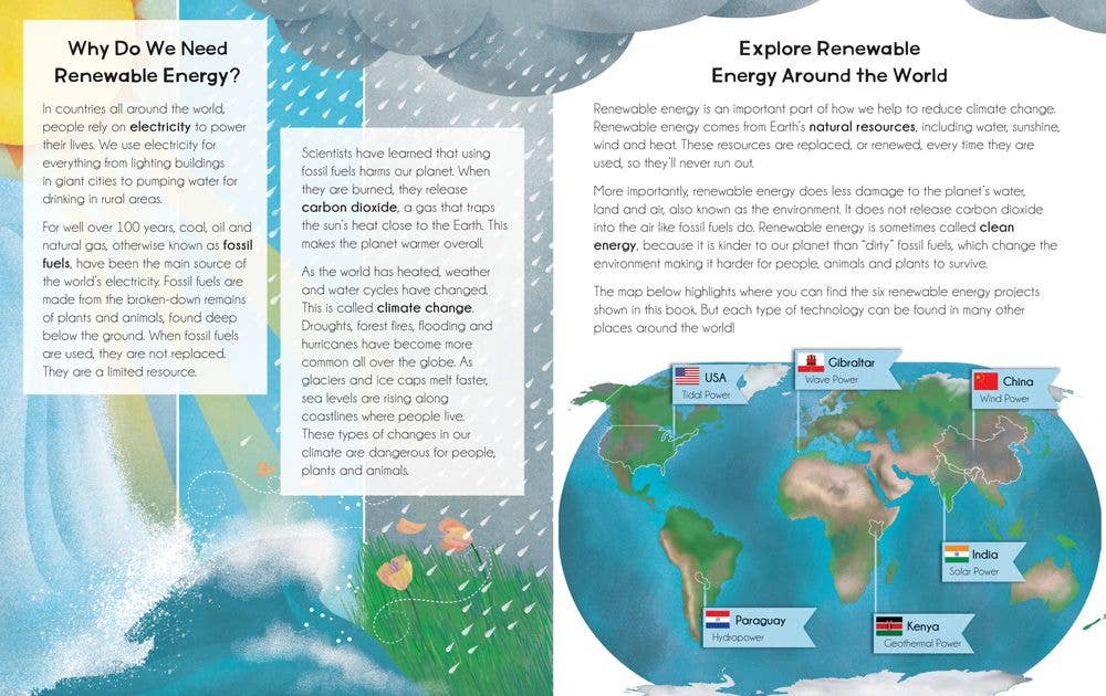 "Planet Power: Explore the World's Renewable Energy" Book