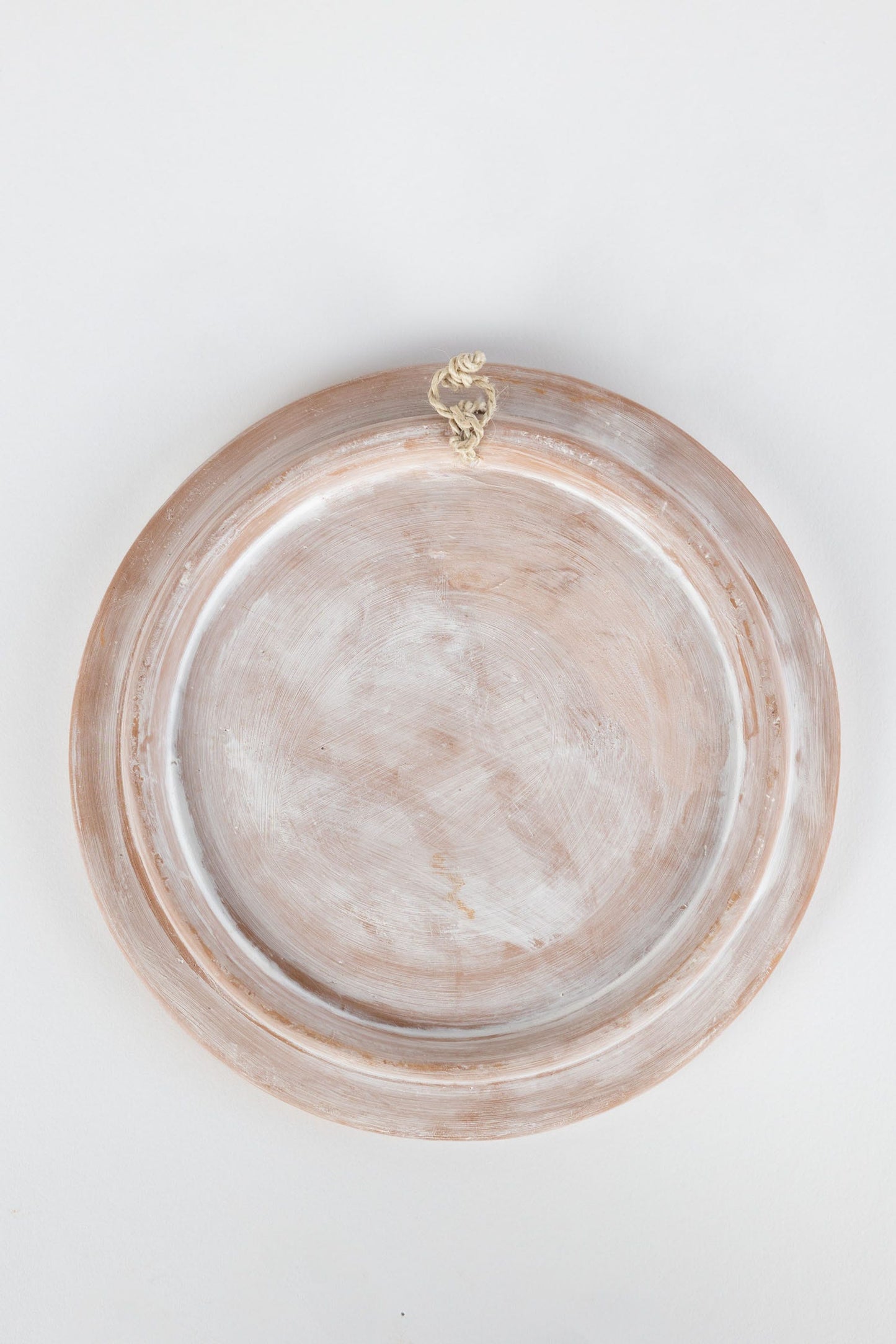 Garden plaque Rooted in Love t-cotta 8.5D whtwash