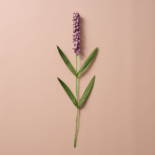 Jute Paper Lilac Flowers - Purple