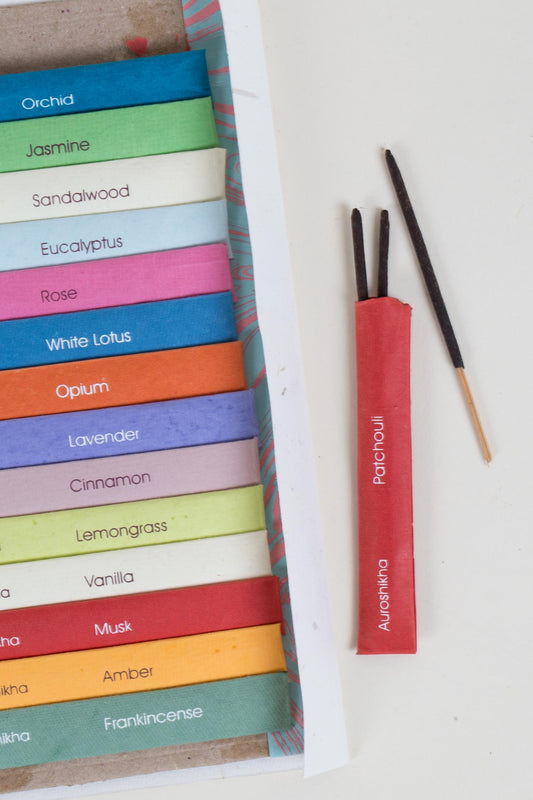 Incense mini sticks 15 scents multi