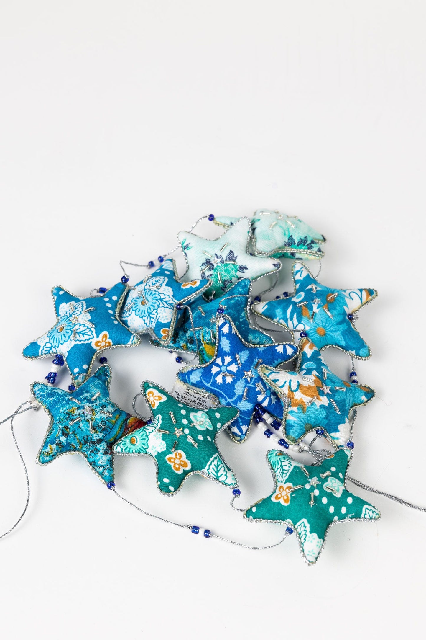 Garland stars stuffed 83L blu/wht/grn