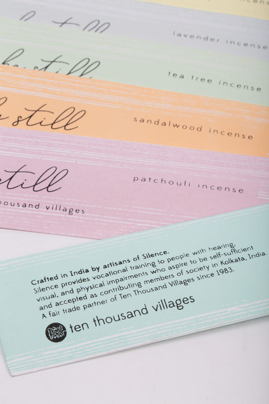 Incense sticks set/10 jasmine 8L light aqua