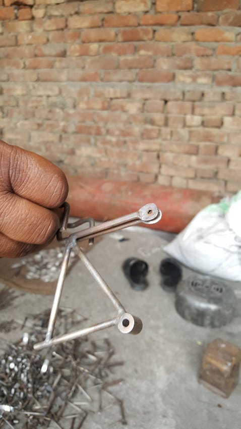 Pizza cutter bike steel/iron 8L