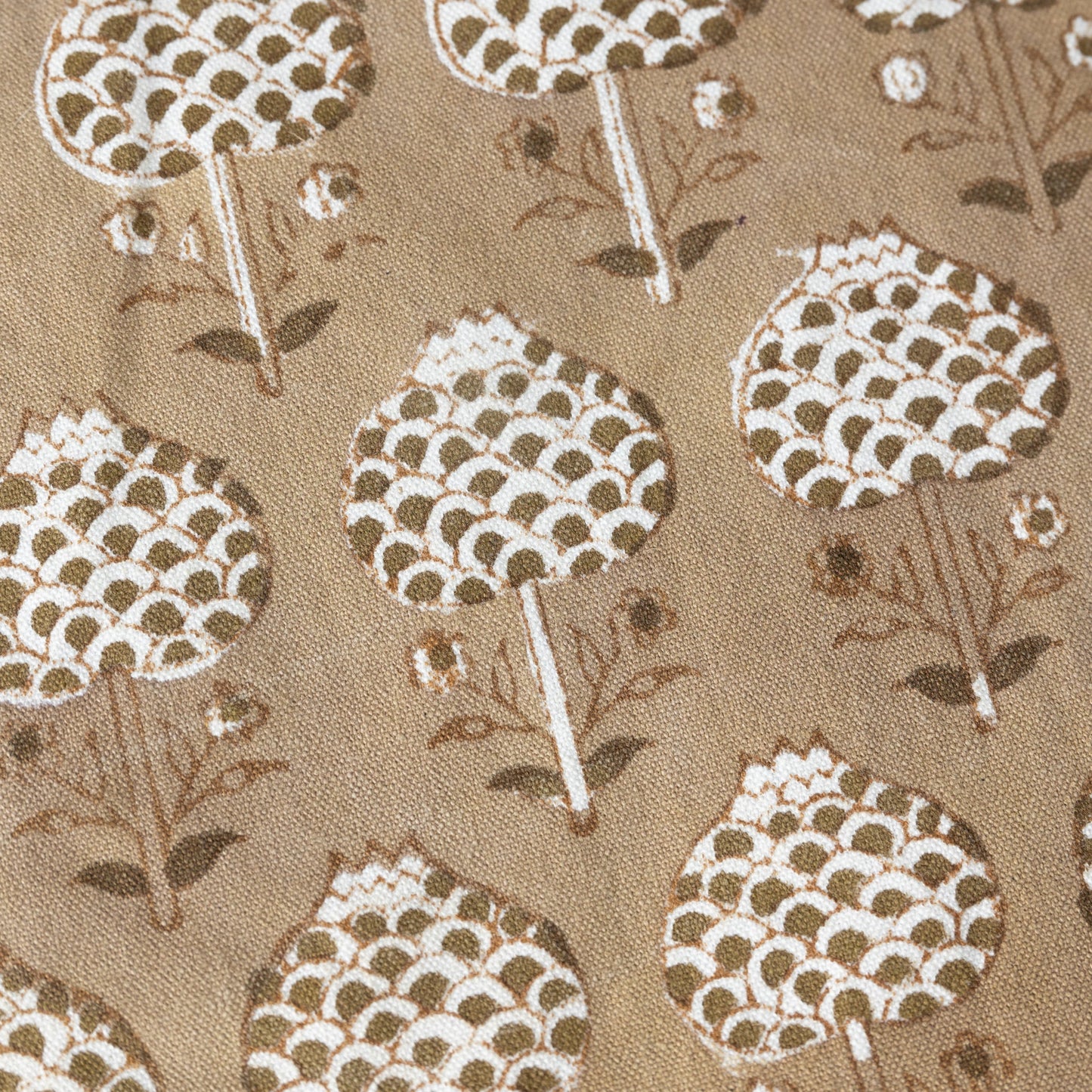 Wine rack hanging cttn/lthr 7.5Wx38L brn/wht