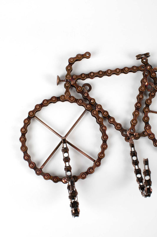 Hooks bike chain 11.5Lx8.5H bronze