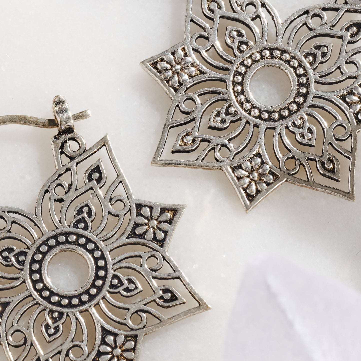 Floral "Jali" Earrings