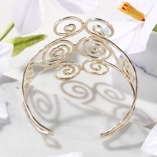 Jala Swirl Cuff Bracelet