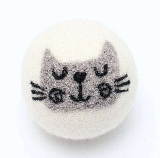 Eco Wool Dryer Balls, "Cats"