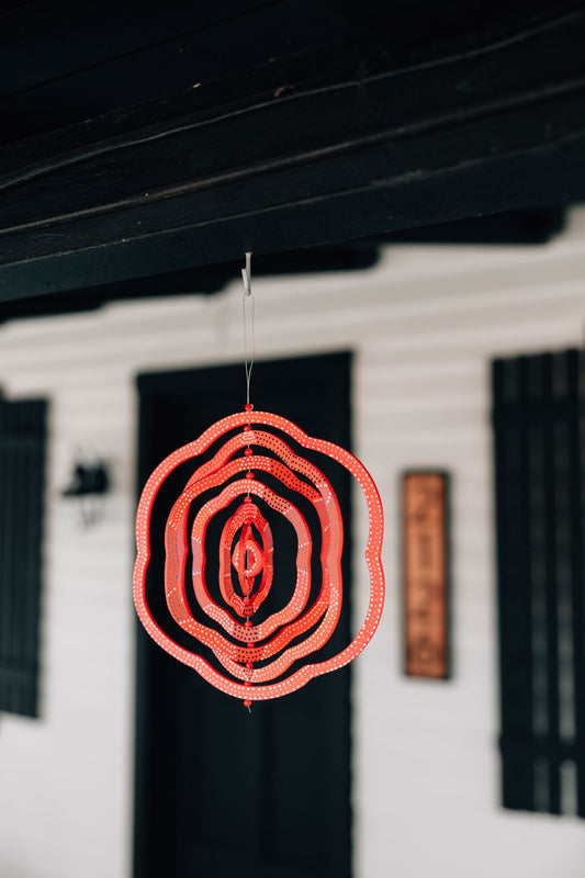 Wind spinner M dimensional MDF 8D red/multi