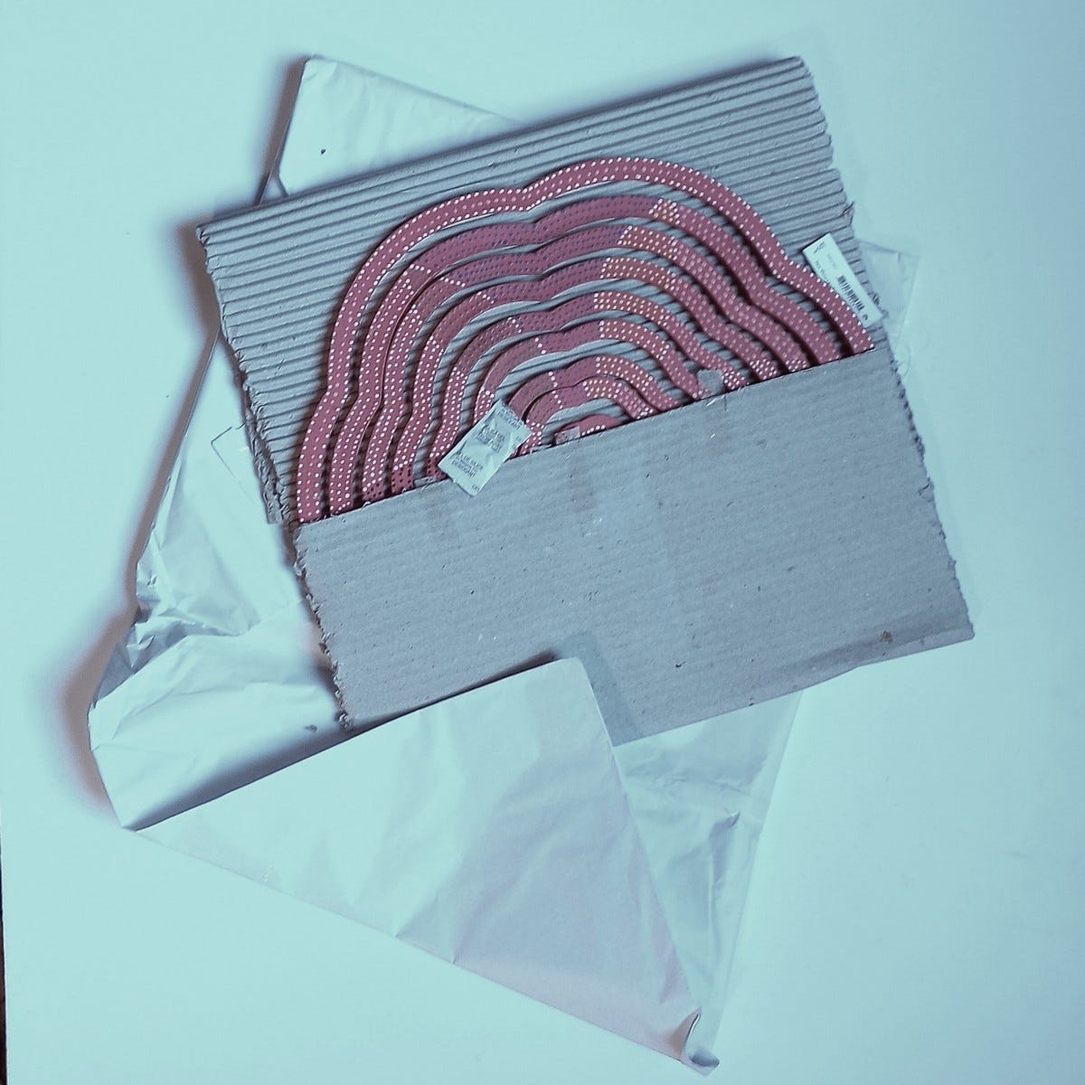 Wind spinner L dimensional MDF 12D red/multi