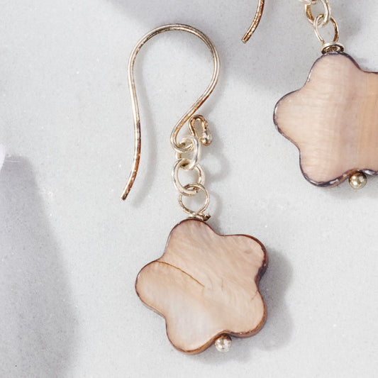 Mother of Pearl "Kudu" Earrings