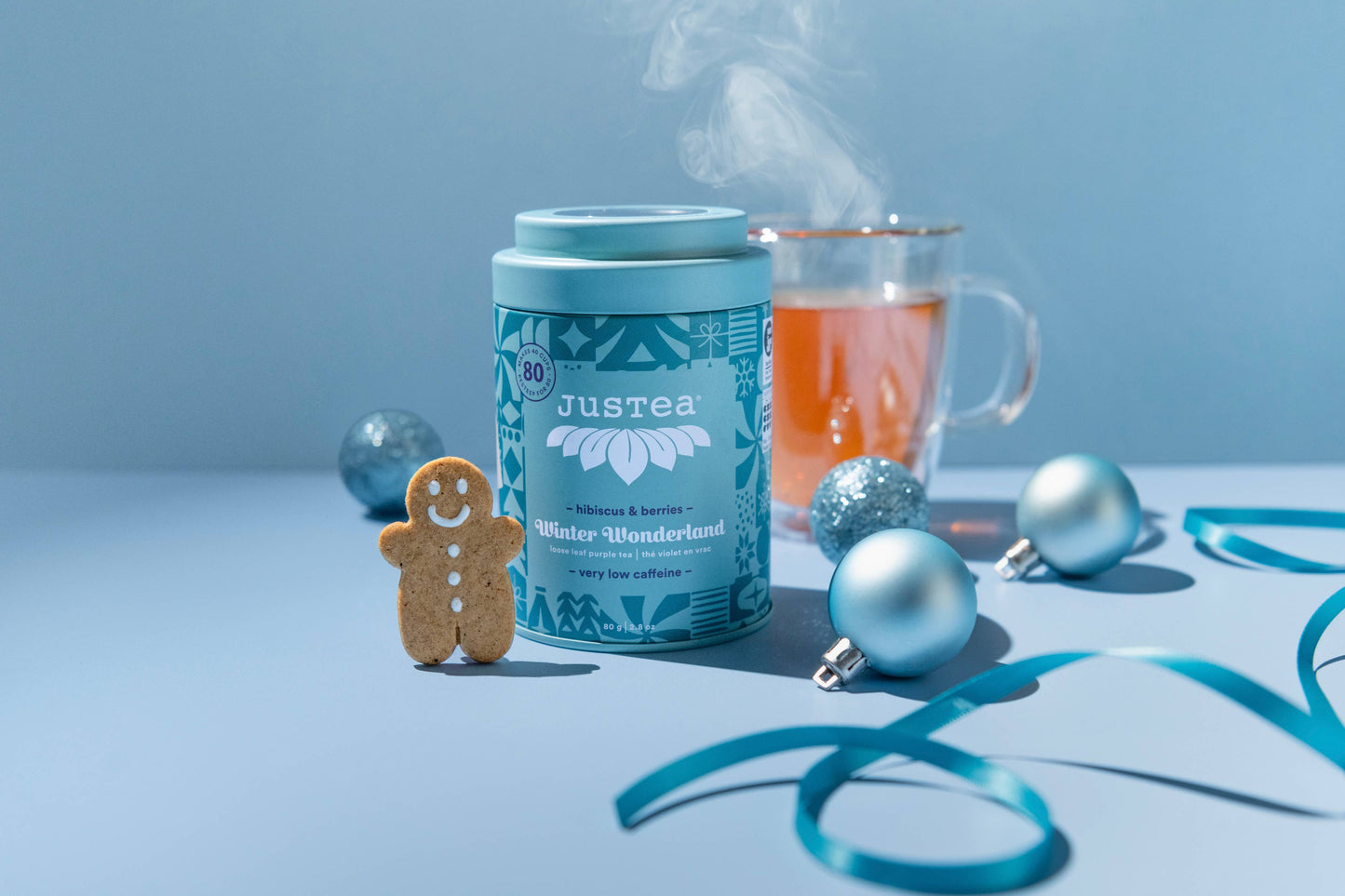 Looseleaf Tea w/Spoon, "Winter Wonderland"
