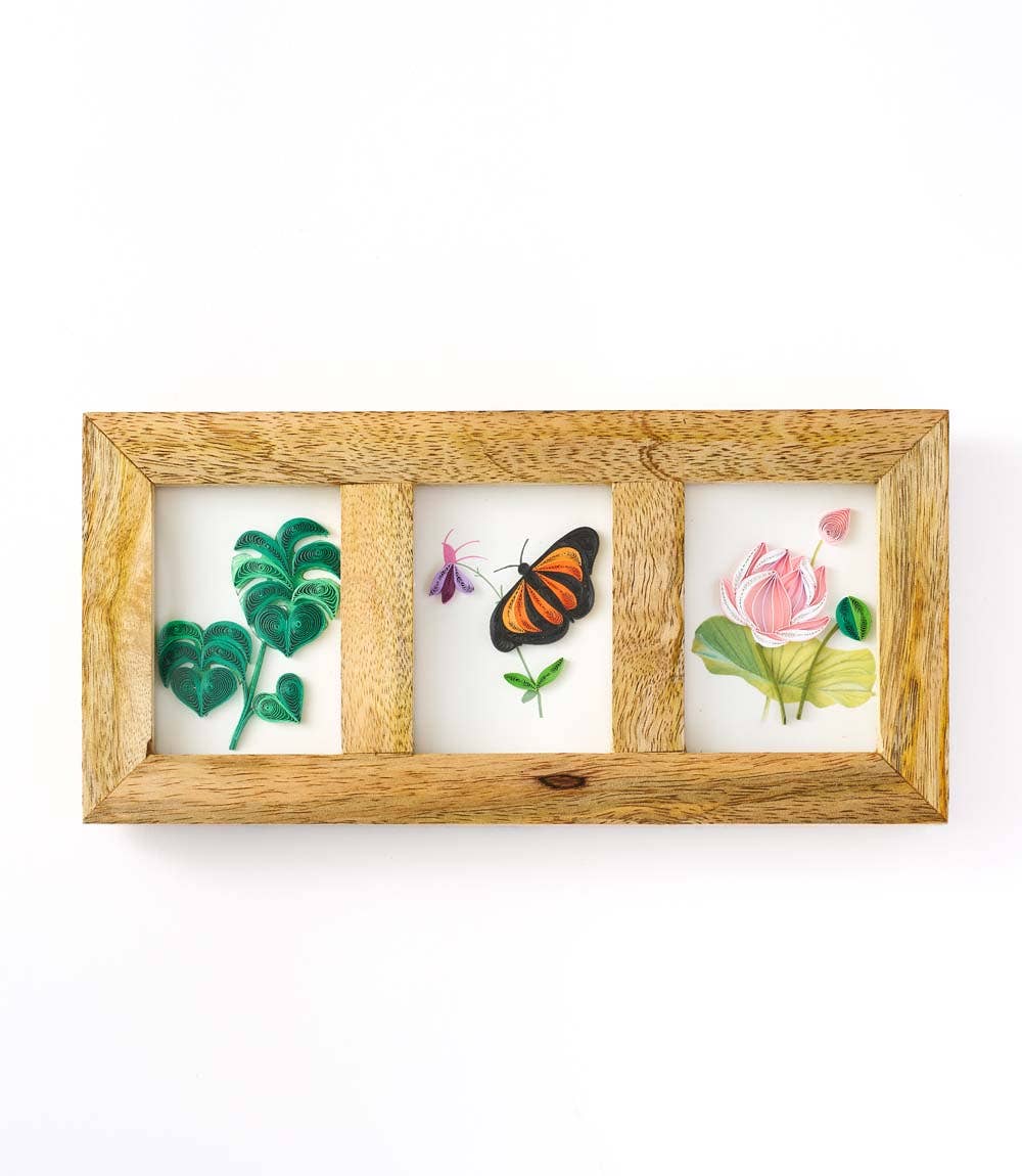 Triple Quilled Enclosure Frame