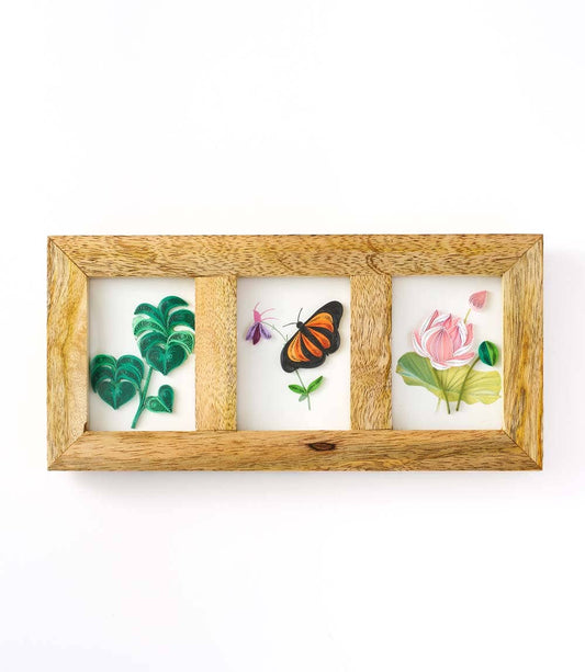 Triple Quilled Enclosure Frame