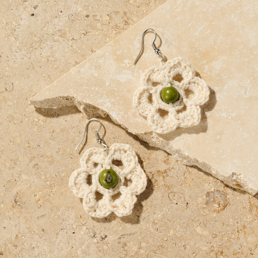 Cotton Thread "Tipay" Earrings