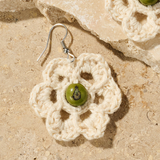 Cotton Thread "Tipay" Earrings