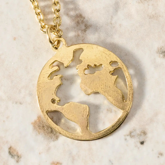 Necklace, "Akela" World Pendant