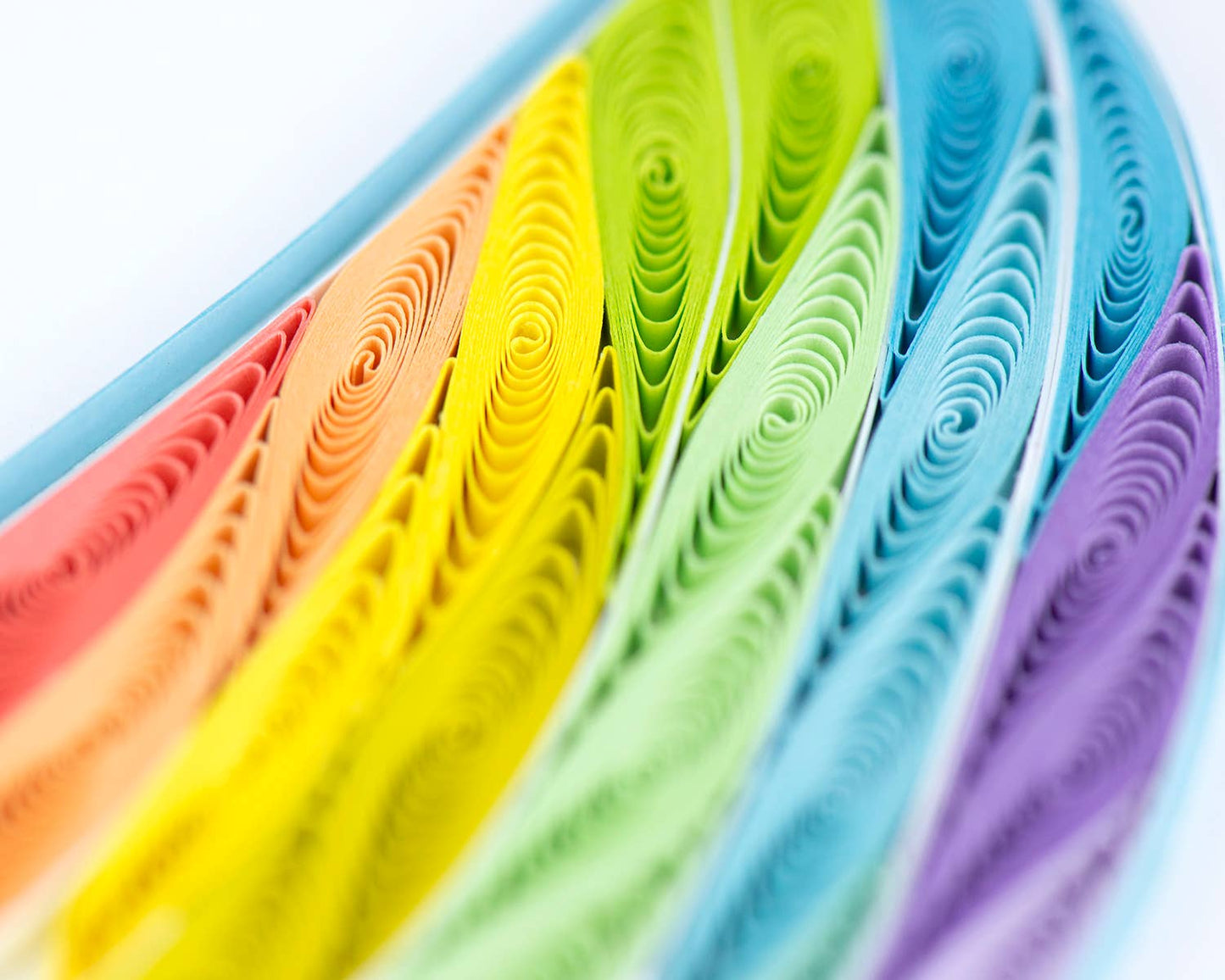 Quilled Greeting Card, "Pride Wings"