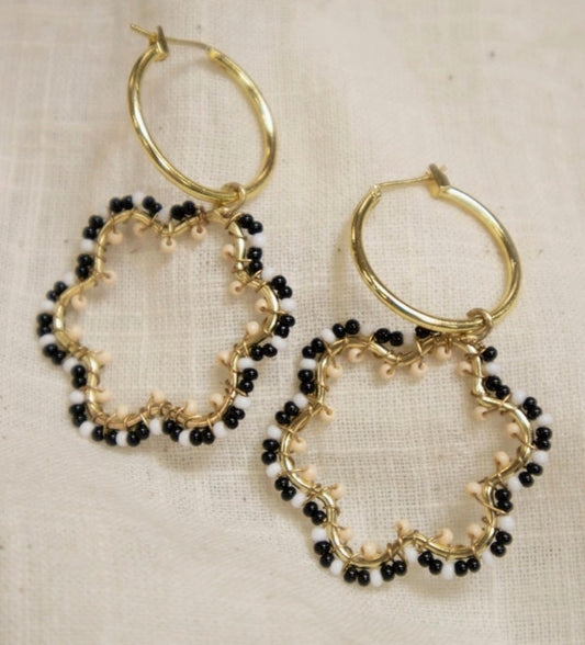 Earrings, "Jenna Black"