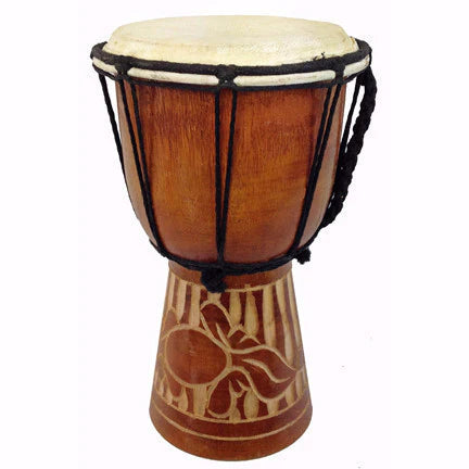 African Style Djembe Drum Jr. 8" Instrument