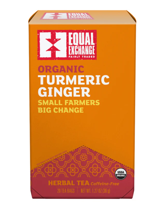 Organic Turmeric Ginger Tea