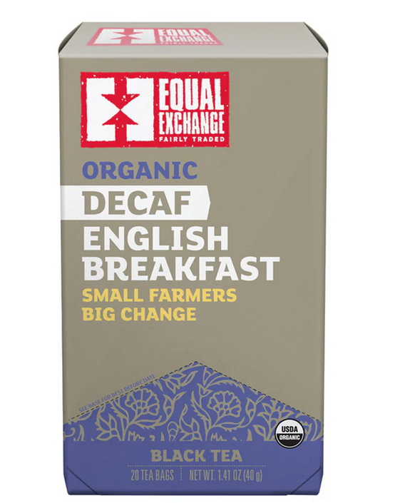 Organic English Breakfast Decaf Tea