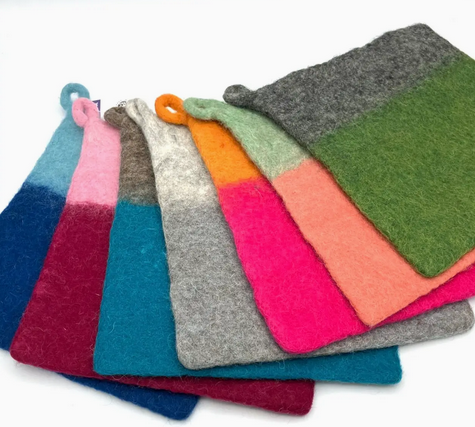 Two Tone Felt Potholder