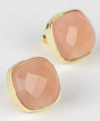 Rose Onyx Earrings