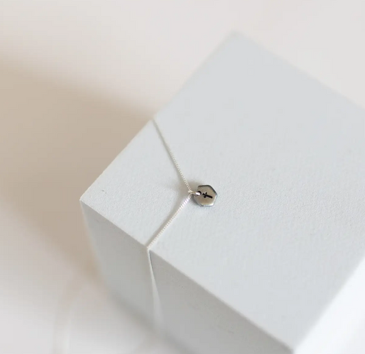 Necklace, Sterling Silver "Known" Cross