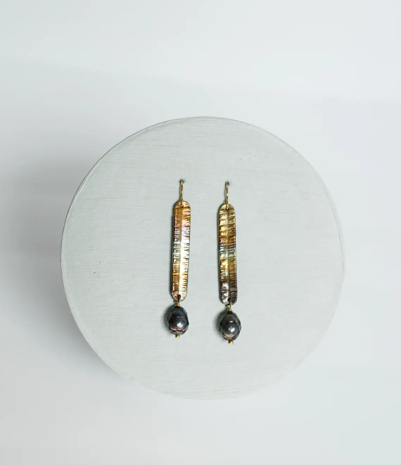 Earrings, "Refined Through Fire"
