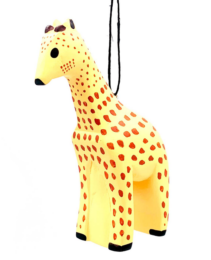 Giraffe Balsa Ornament